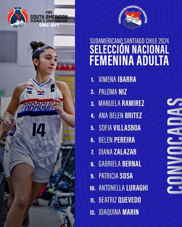 Team Paraguay de básquet femenino debuta en Sudamericano ante Ecuador