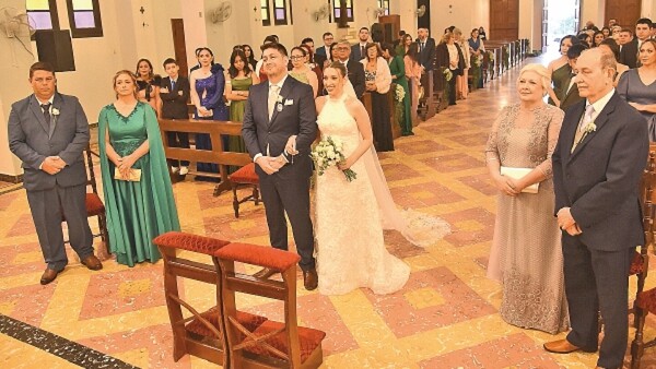 El matrimonio de Chantal Real y Nelson Aquino