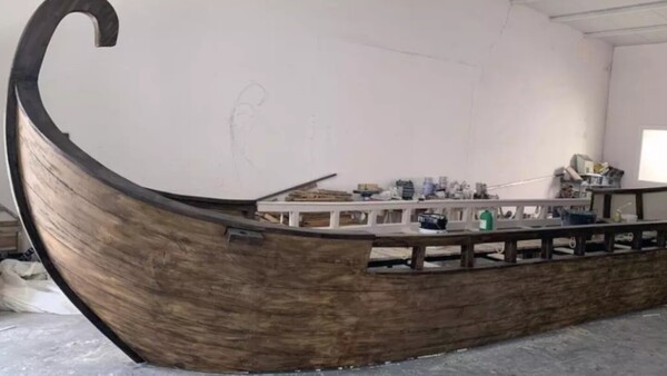 Un barco de hace 27 siglos navegará por un pueblo de España
