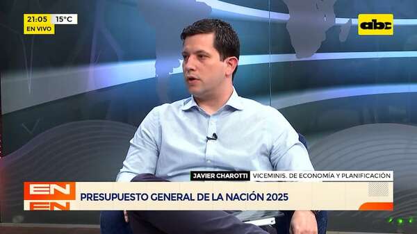 PGN 2025: “la proyección es bastante conservadora”, afirma viceministro de Economía - En Detalles - ABC Color