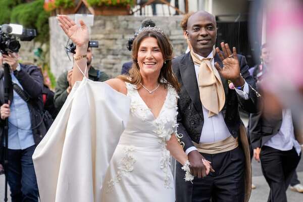 Fotos de la polémica boda de Martha Luisa de Noruega y un chamán - Sociales - ABC Color