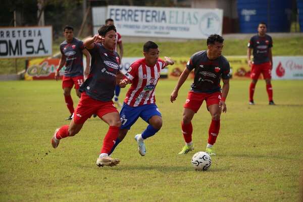 Intermedia: Emotivo empate en Caaguazú - Fútbol de Ascenso de Paraguay - ABC Color