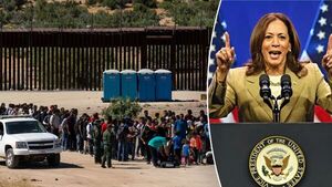 Kamala Harris va por el voto republicano y se muestra contra la inmigración ilegal