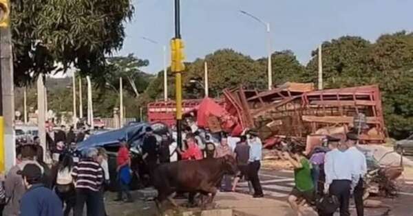 La Nación / Error humano habría ocasionado trágico accidente en Pedrozo, según las pericias