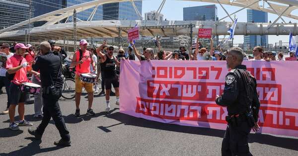 La Nación / Israel: huelga para exigir acuerdo sobre liberación de rehenes paraliza el país