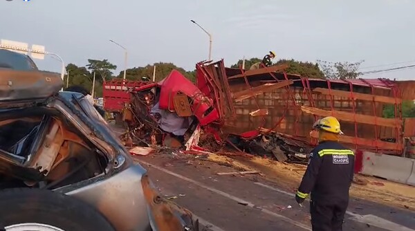 Accidente en Pedrozo: Chofer amputado y niño grave en el Hospital del Trauma - ADN Digital