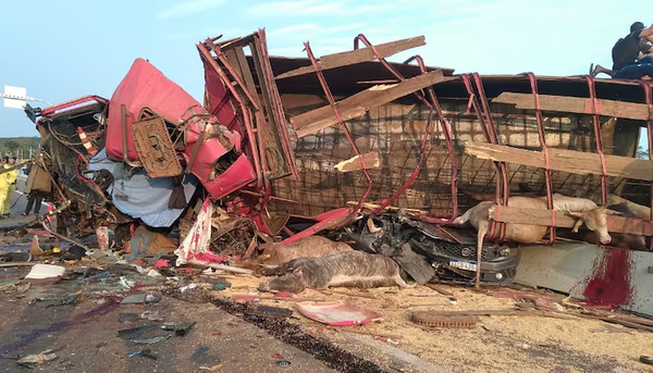 Aumentaron a siete los fallecidos en el terrible accidente en Pedrozo - Noticiero Paraguay