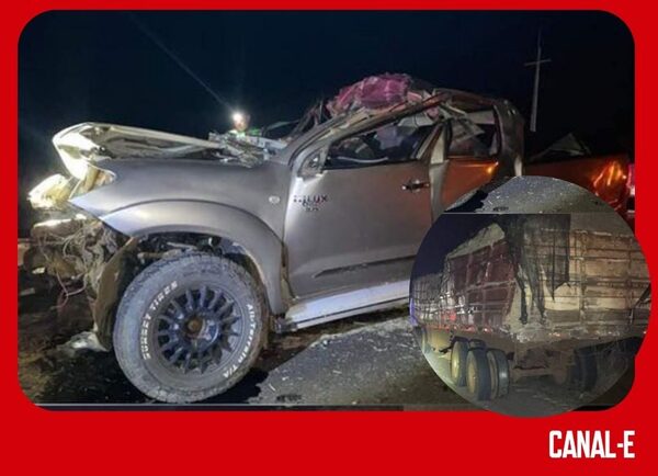 DOS MUERTOS TRAS ACCIDENTE EN ITAPÚA
