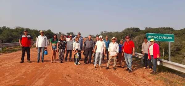 Pobladores de tres municipios anuncian manifestación para exigir la construcción de 45 km de asfaltado - Nacionales - ABC Color