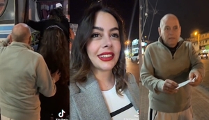 Larissa y una imperdible experiencia, la modelo se subió a un colectivo - Teleshow