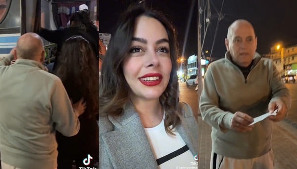 Larissa y una imperdible experiencia, la modelo se subió a un colectivo - Teleshow