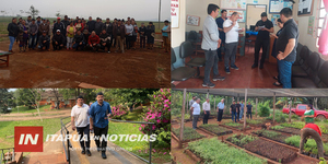 ABILIO BENÍTEZ Y JOSÉ OVIEDO REALIZARON VARIAS ACTIVIDADES EN ITAPÚA - Itapúa Noticias