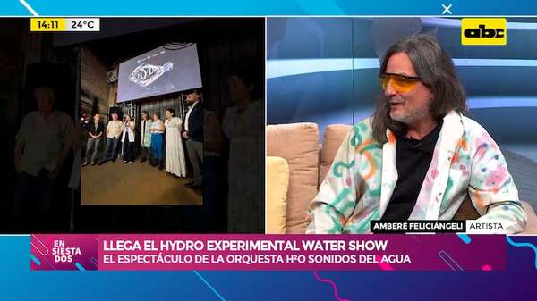 Llega el H_Y_DRO Experimental Water Show: el espectáculo de la Orquesta H²O Sonidos del Agua - Ensiestados - ABC Color