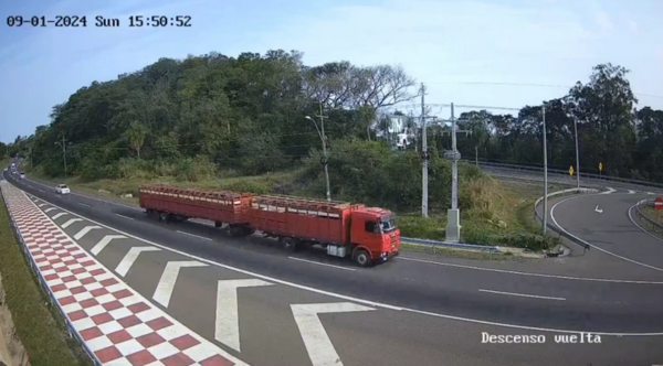 (VIDEO).Tragedia en Pedrozo: Camionero no usó rampa he’i el MOPC