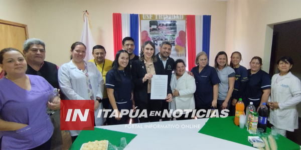 PRESENTARON OFICIALMENTE A LA NUEVA DIRECTORA DE LA USF DE TRINIDAD - Itapúa Noticias