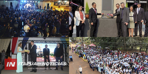 ÉXITO ROTUNDO EN EL FESTIVAL ANIVERSARIO NÚMERO 63 DEL DISTRITO DE NUEVA ALBORADA - Itapúa Noticias