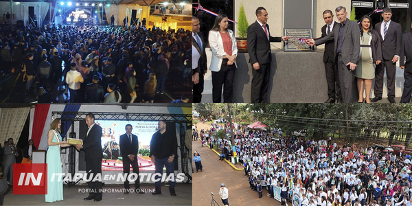 ÉXITO ROTUNDO EN EL FESTIVAL ANIVERSARIO NÚMERO 63 DEL DISTRITO DE NUEVA ALBORADA - Itapúa Noticias