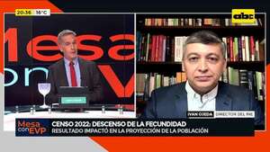 Censo 2022: descenso de la fecundidad impactó en la proyección de la población  - Mesa de Periodistas - ABC Color
