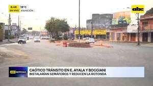 Asunción: semáforos se instalan en zona Eusebio Ayala y Boggiani - ABC Noticias - ABC Color