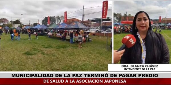 MUNICIPALIDAD DE LA PAZ CONCLUYE PAGO DE PREDIO DE SALUD - Itapúa Noticias