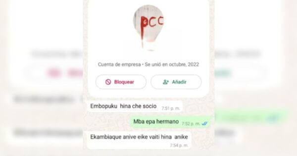 Diario HOY | Periodista recibe amenaza desde número de WhatsApp con perfil del PCC