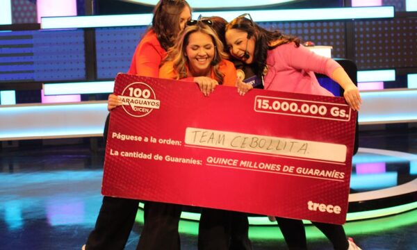 ¡Equipo de peluqueras ganó un platal en “100 paraguayos dicen”!