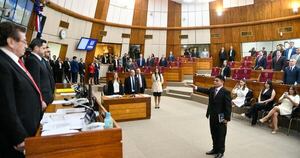 La Nación / Santiago Benítez asume banca de Eulalio Gomes