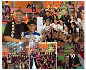 Entrega de premios de los Juegos Escolares y Estudiantiles Nacionales 2024 Fase Departamental Amambay