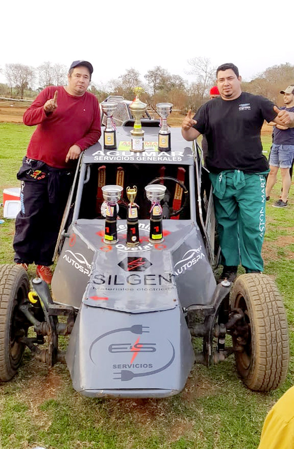 Jorge Aguinagalde y José Ovelar son los mejores de la 6ª fecha en autocross - La Clave