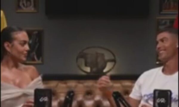 (VIDEO) Cristiano Ronaldo imitó el “¿qué mirá bobo?” de Leo Messi