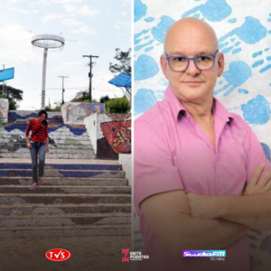 ARTISTA RUBÉN SYKORA LAMENTA EL ESTADO DE ABANDONO DE LA ESCALINATA DEL BARRIO SAN PEDRO - TVS