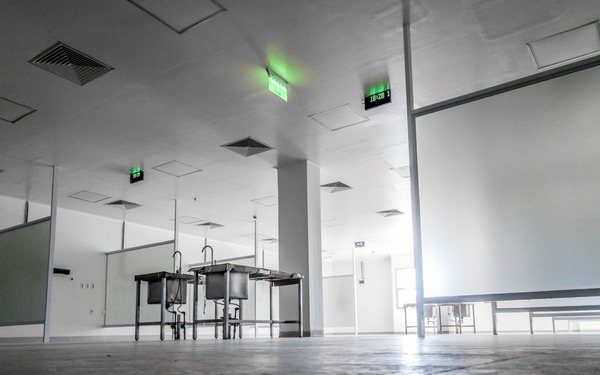 Gran Hospital del Sur, a poco de culminar en su construcción.