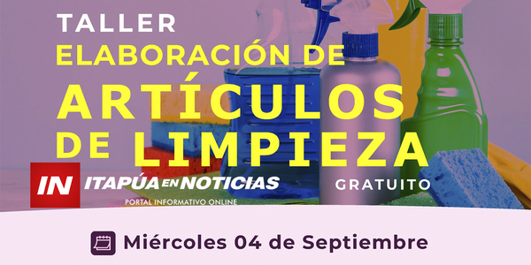 IMPORTANTE TALLER DE ELABORACIÓN DE ARTÍCULOS DE LIMPIEZA EN HOHENAU - Itapúa Noticias