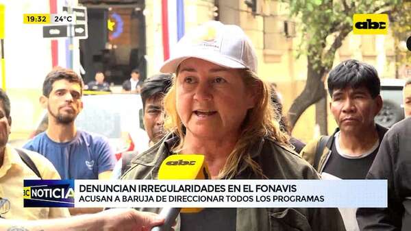 Denuncian irregularidades en el Fonavis: acusan a Baruja de direccionar todos los programas - ABC Noticias - ABC Color