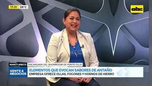Elementos que evocan sabores de antaño: empresa ofrece ollas, fogones y hornos de hierro - Gente & Negocios - ABC Color