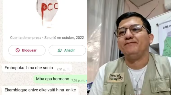 Periodista de Curuguaty recibe amenaza desde perfil del PCC - Noticiero Paraguay