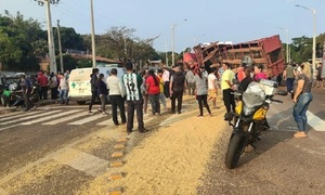  “No sabía dónde me tiraron”, expresó motociclista arrastrado por camión en Pedrozo - OviedoPress
