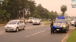 Accidente con derivación fatal en Luque - SNT