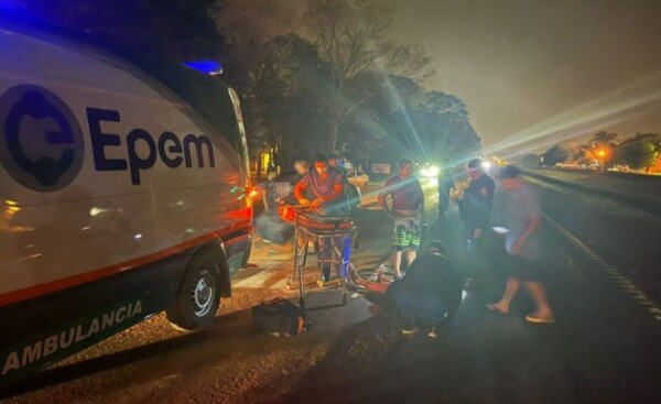 Motociclista herido en percance rutero, anoche