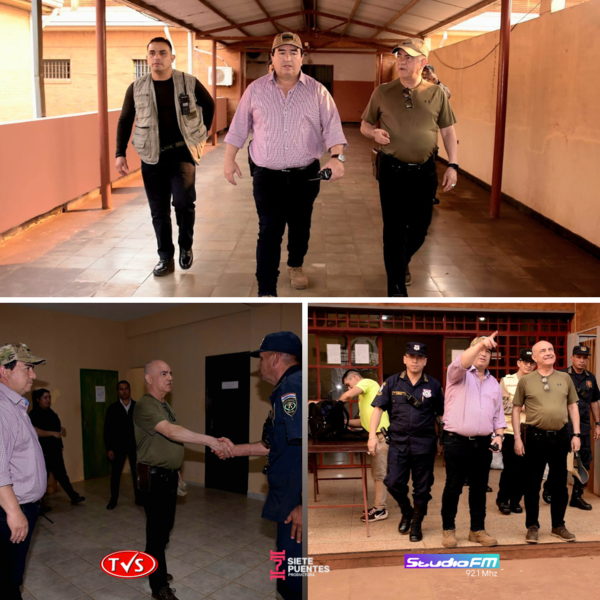 VISITA DEL DIRECTOR GENERAL DE ESTABLECIMIENTOS PENITENCIARIOS RESALTA LOGROS DEL PENAL DE ITAPÚA - TVS