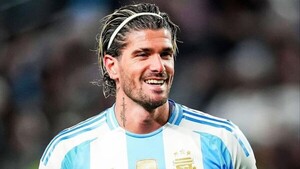 El especial saludo de Rodrigo De Paul a un club paraguayo