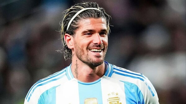 El especial saludo de Rodrigo De Paul a un club paraguayo