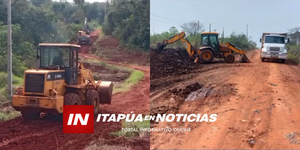 MUNICIPALIDAD DE GRAL. ARTIGAS CONTINÚA CON ARREGLOS DE CAMINOS RURALES - Itapúa Noticias
