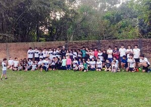 Se puso en marcha la escuela de fútbol de Olimpia de Villarrica | DIARIO PRIMERA PLANA