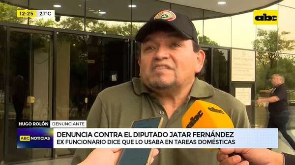 Jatar Fernández usaba a encargado de despacho para labores domésticas, según denuncia - ABC Noticias - ABC Color