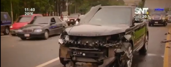 Accidente con derivación fatal en Luque - SNT