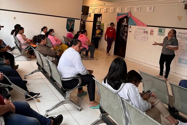 SUMAR: Instruyen sobre prevención de adicciones a pacientes del Hospital de Concepción - .::Agencia IP::.