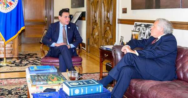 Diario HOY | Con la democracia como tema principal, canciller se reúne con el titular de la OEA