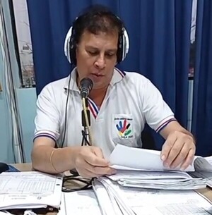 Comunicador Edgar Américo Chilavert sigue en terapia intensiva en el HRC