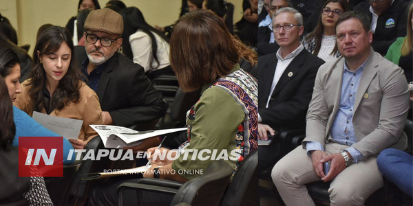 ENRIQUE HAHN PARTICIPÓ DEL FORO DE PREVENCIÓN ORGANIZADO POR EL MINISTERIO DE LA NIÑEZ - Itapúa Noticias